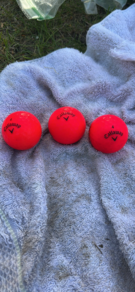Six super soft Callaway ￼